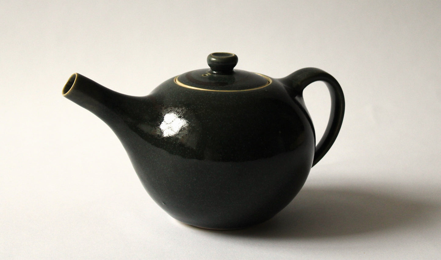 Two cup Teapot in North Sea Blue