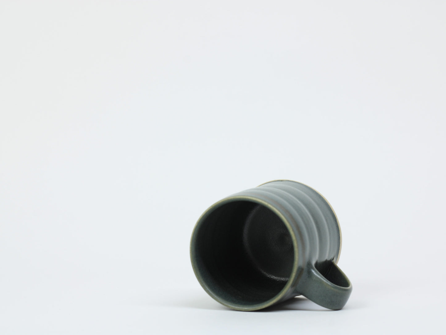 Coffee cup in North Sea Blue