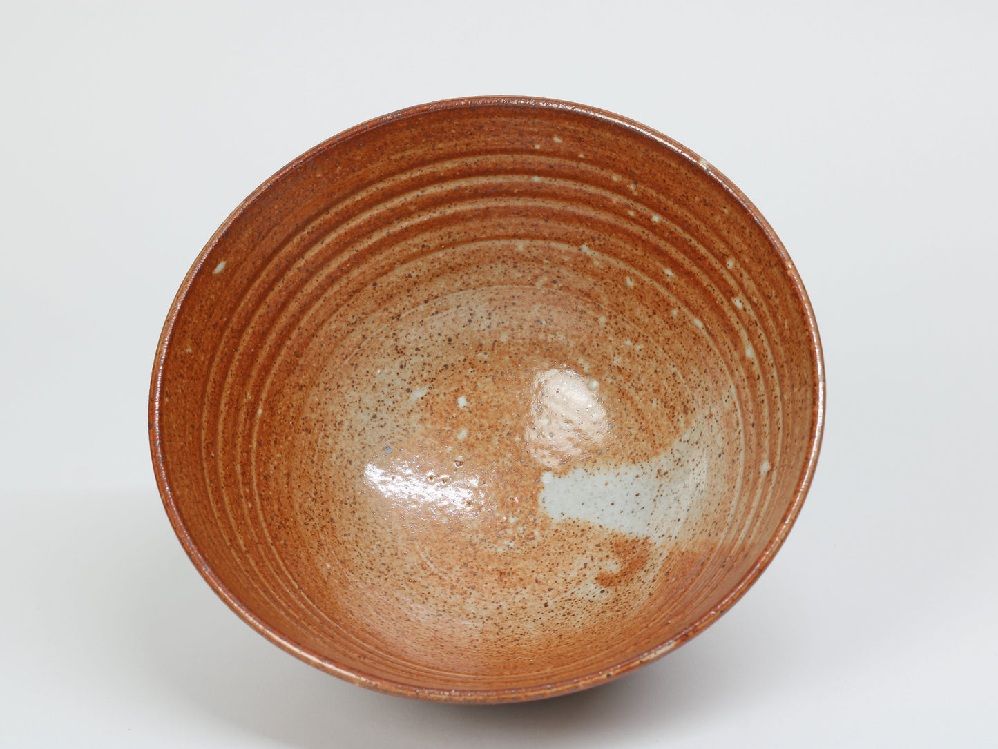 Noodle bowl in Orange Shino