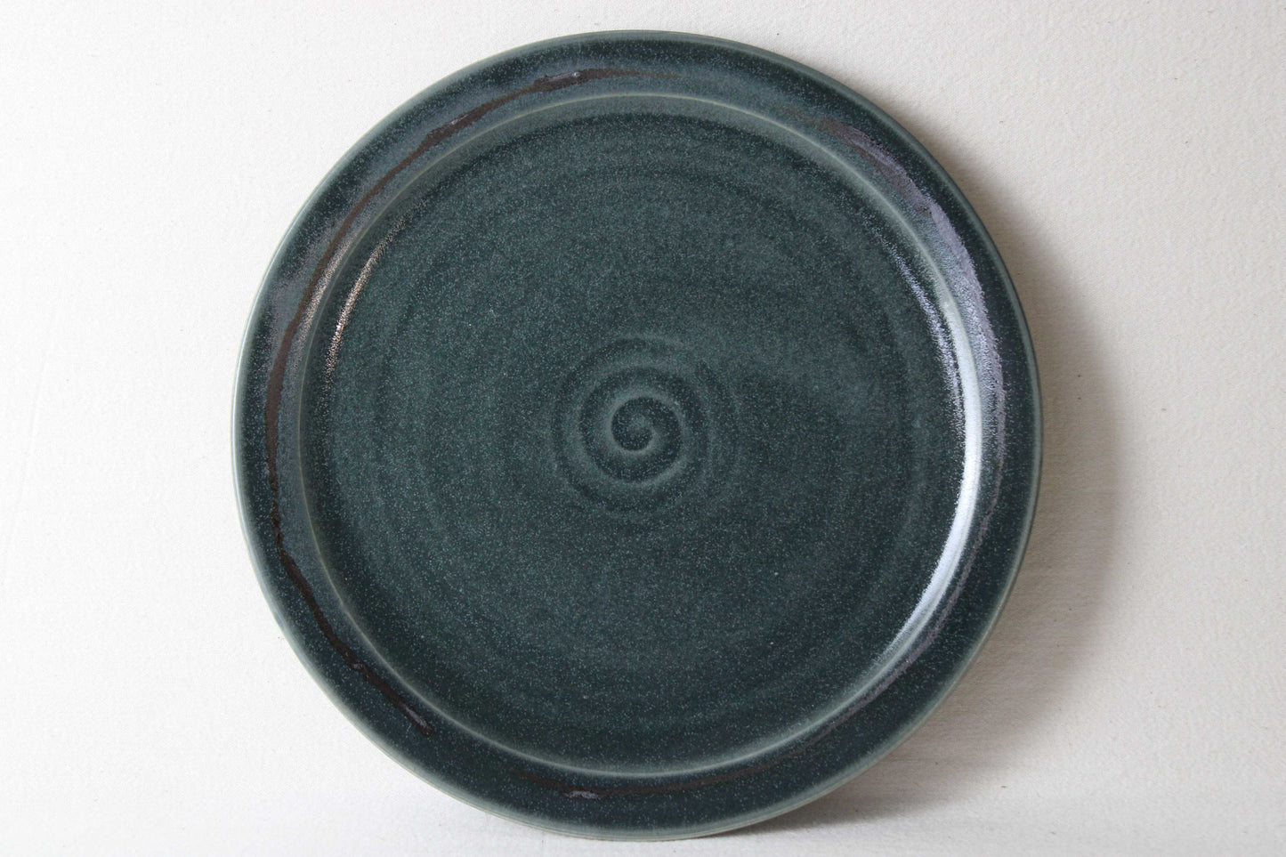 North Sea Blue Dinner Plate